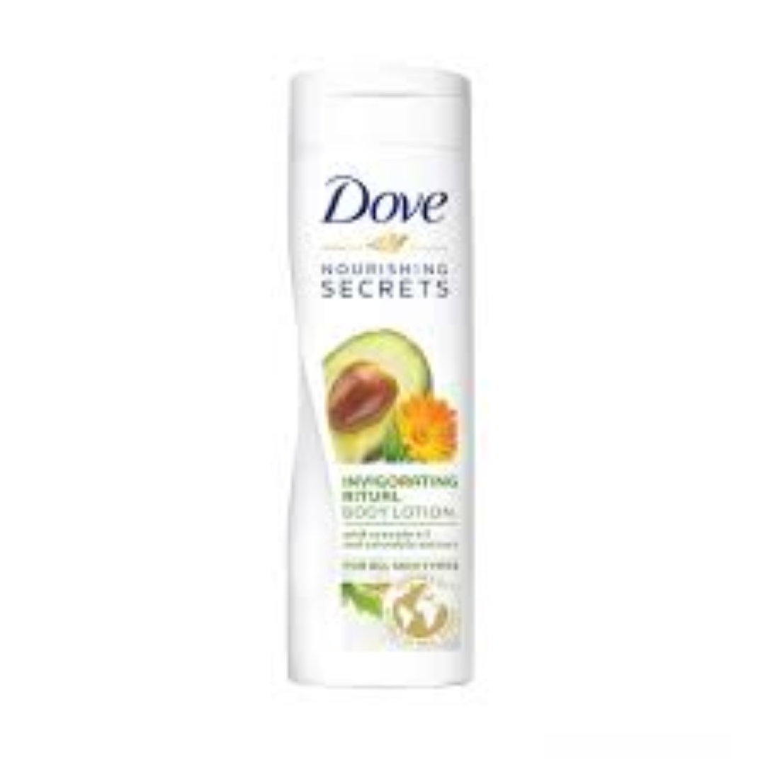 DOVE B/LOTION NOURISH SCRT INVIG RITUAL 400ML